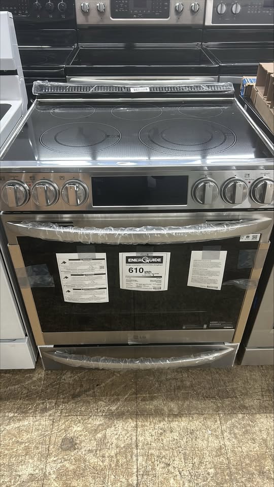 LG 6.3 cu. ft. Stainless Steel Smart Wi-Fi Enabled ProBake Convection InstaView Electric Slide-in Range with Air Sous Vide and AirFry