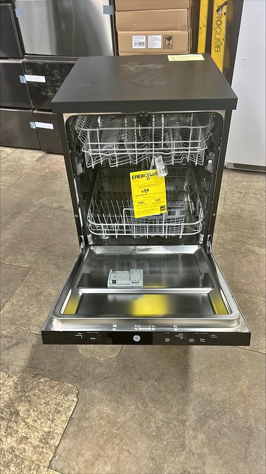 GE 24 in. Stainless Steel Portable Dishwasher