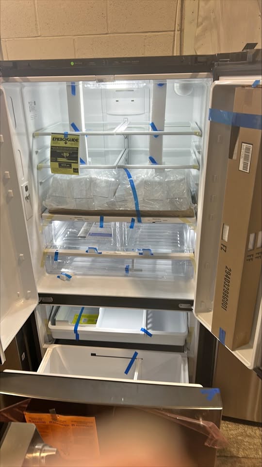 GE 36 in. 27 cu.ft. Bottom Freezer Refrigerator with FrostGuard technology