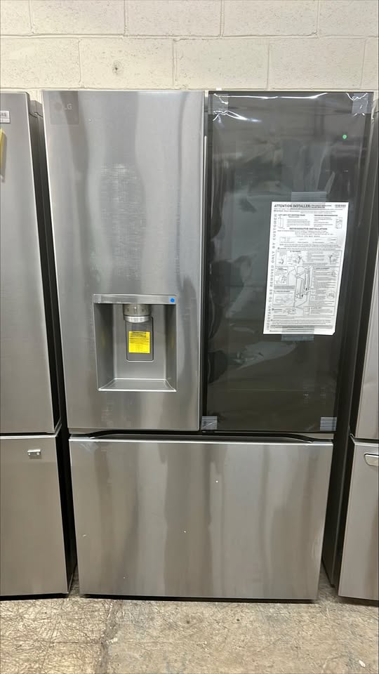 LG 36 in. 31 cu ft. Stainless Steel Standard Depth MAX French Door Refrigerator with InstaView Door-in-Door and Dual Ice Maker