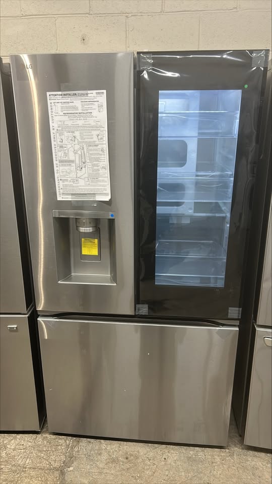 LG 36 in. 31 cu ft. Stainless Steel Standard Depth MAX French Door Refrigerator with InstaView Door-in-Door and Dual Ice Maker