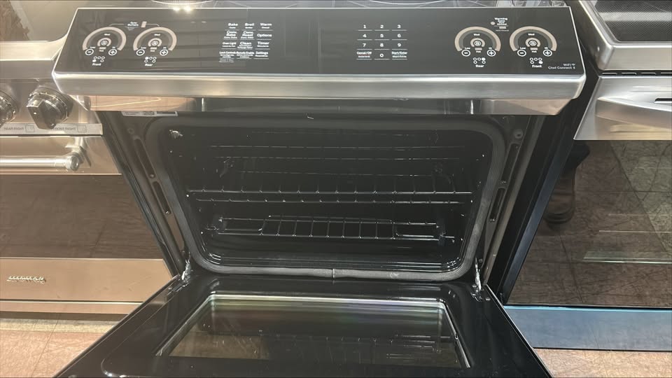 GE 30 in. Fingerprint Resistant Stainless Steel Slide-In Induction Range with WiFi
