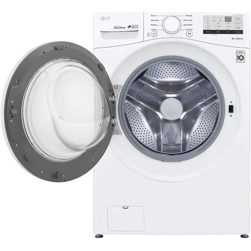 LG 5.2 cu ft. White Front Load Washer with Cold Wash Technology