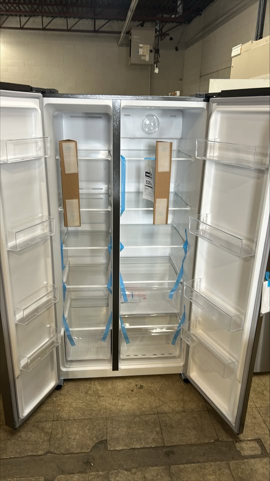 Frigidaire 36 in. 21.4 cu ft. Stainless Steel Counter-Depth Side-by-Side Refrigerator with Flexible Interior Organization System