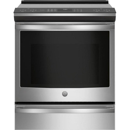 GE 30 in. Fingerprint Resistant Stainless Steel Slide-In Induction Range with WiFi
