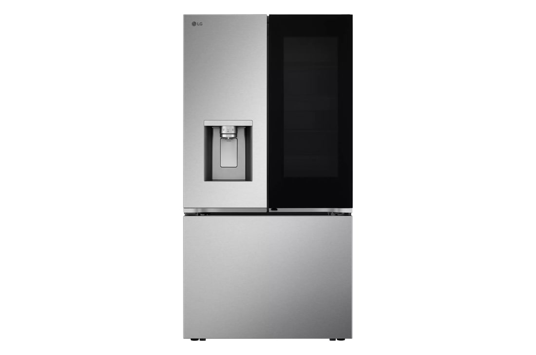 LG 36 in. 31 cu ft. Stainless Steel Standard Depth MAX French Door Refrigerator with InstaView Door-in-Door and Dual Ice Maker