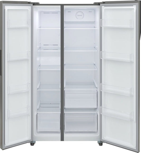 Frigidaire 36 in. 21.4 cu ft. Stainless Steel Counter-Depth Side-by-Side Refrigerator with Flexible Interior Organization System