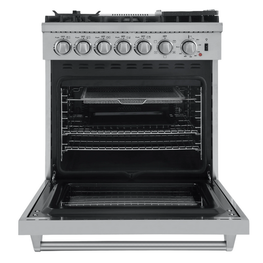 FORNO Lazio 30″ Freestanding Dual Fuel Range