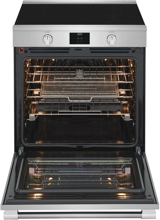 Frigidaire Professional 30 in 6.2 cu ft. Induction 5-Burner Range with Total Convection