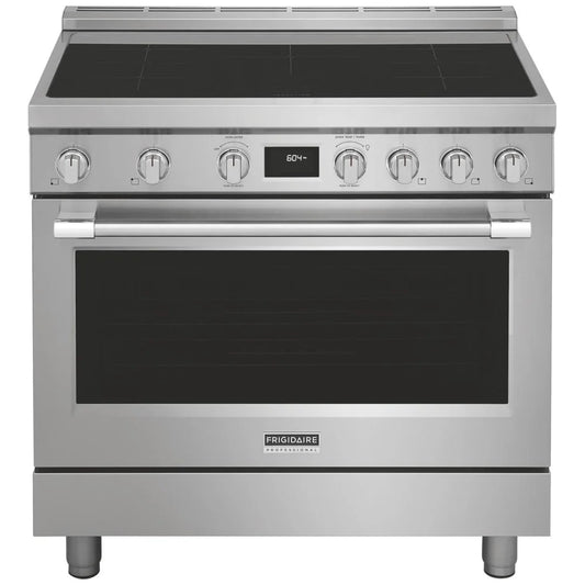Frigidaire Professional 36 in. 4.4 cu. ft. Stainless Steel Freestanding Induction Range with Dual Fan Convection