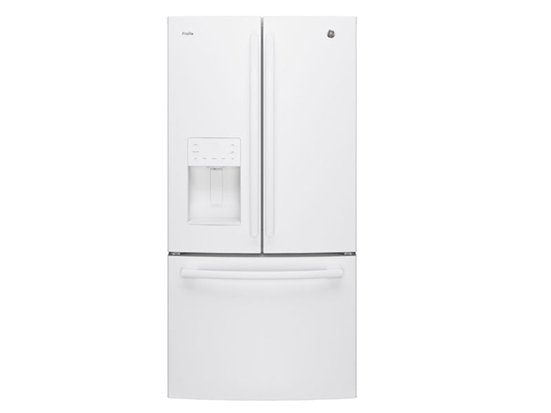 GE Profile 33" 23.8 Cu. Ft. French Door Bottom-Mount With Space Saving Icemaker