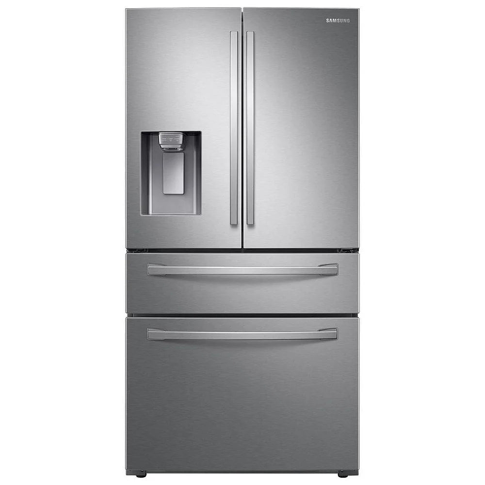 Samsung 36 in. 28 cu ft. Stainless Steel French 4-Door Refrigerator with Twin Cooling Plus