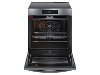 Frigidaire Gallery 30 in. 6.2 cu.ft Free Standing Induction Front Control Range with Air fryer and Total Convection