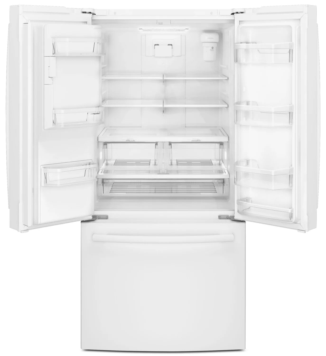 GE Profile 33" 23.8 Cu. Ft. French Door Bottom-Mount With Space Saving Icemaker