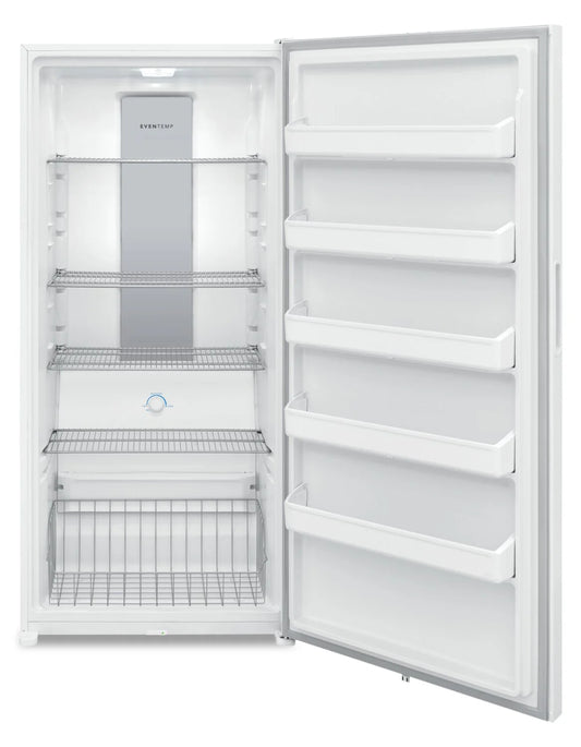 Frigidaire 20 cu ft. White Upright Freezer with Auto-Close Doors