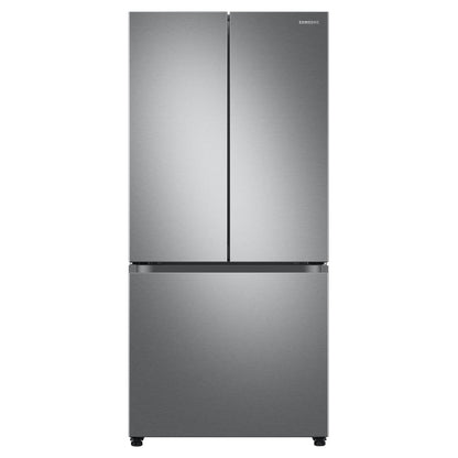 Samsung 33 in. 24.5 cu. ft. Stainless Steel 3 Door French Door Refrigerator with Dual Auto Ice Maker