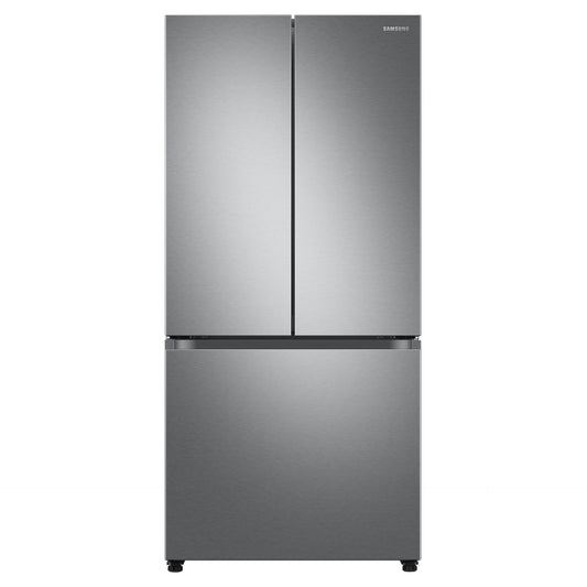Samsung 33 in. 24.5 cu. ft. Stainless Steel 3 Door French Door Refrigerator with Dual Auto Ice Maker
