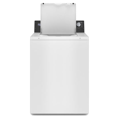 Maytag 4.0 cu ft White Top Load Commercial-Grade Washer with Dual-Action Agitator