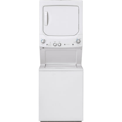 GE White 27 in. 4.4 cu. ft. Washer and 5.9 cu. ft. Dryer Laundry Centre