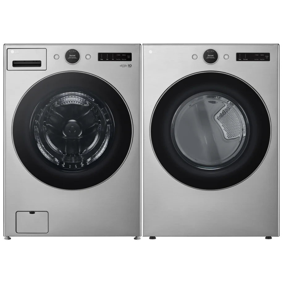 LG 2-piece Graphite Steel Laundry Suite