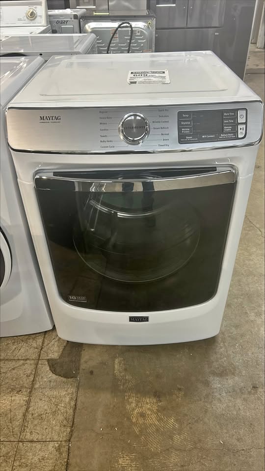 Maytag 7.3 cu ft Electric Front Load Washer with Sanitize Cycle