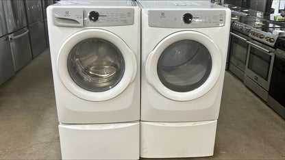 Electrolux 3 Series Laundry Bundle 5.1 cu ft. Front Load Washer and 8.0 cu ft. Electric Dryer with Storage Pedestal