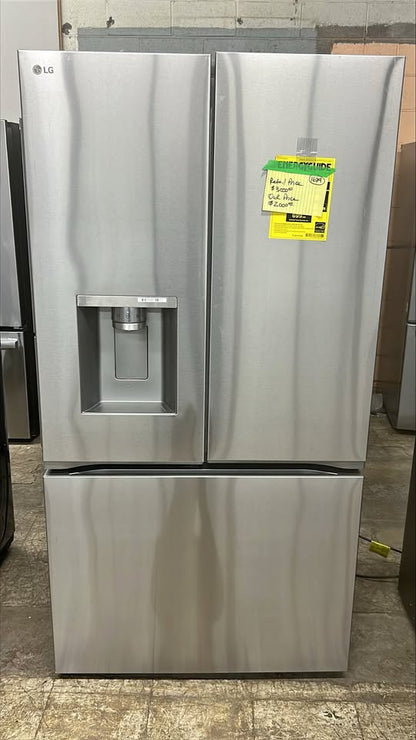 LG 36 in. 26 cu ft. Counter Depth Max French Door Refrigerator with Ice and Water Dispenser