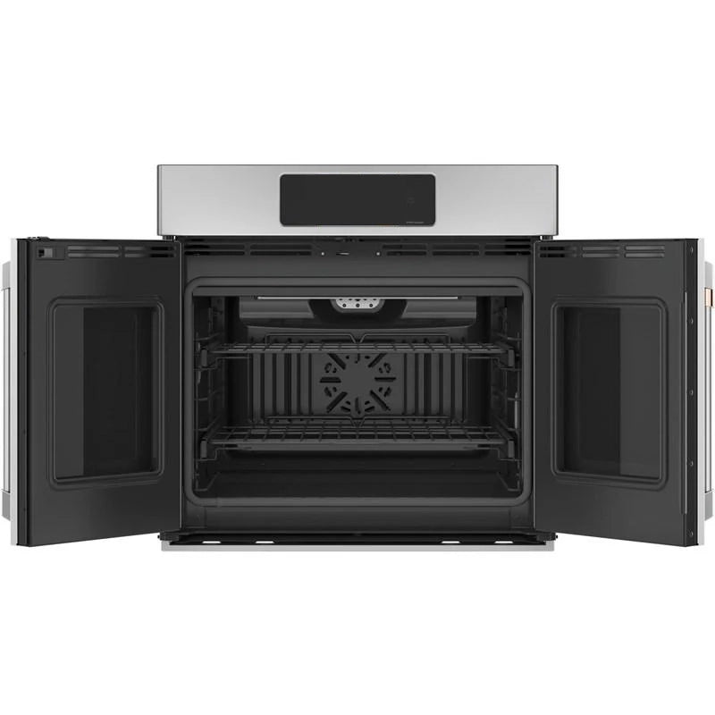 Café 30 in. 5.0 cu. ft. Electric French-Door Single Wall Oven with True European Convection