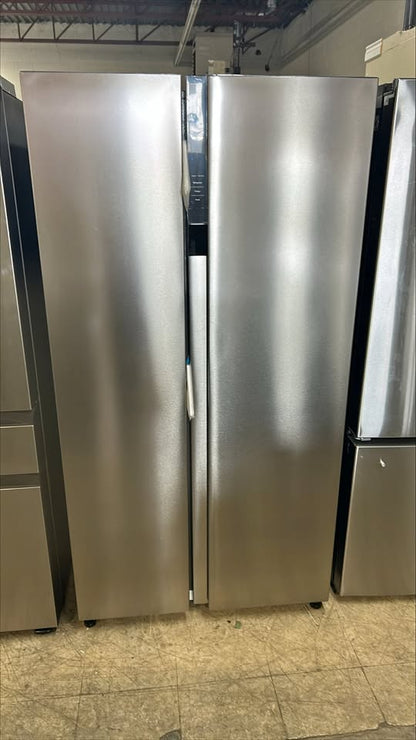 Frigidaire 36 in. 21.4 cu ft. Stainless Steel Counter-Depth Side-by-Side Refrigerator with Flexible Interior Organization System