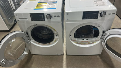 GE Laundry Bundle 2.8 cu ft. Front Load Washer and 4.1 cu ft. Electric Dryer