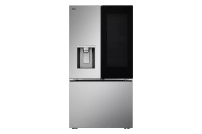 LG 36 in. 31 cu ft. Stainless Steel Standard Depth MAX French Door Refrigerator with InstaView Door-in-Door and Dual Ice Maker
