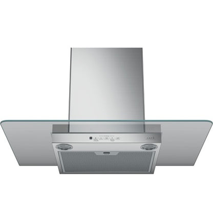 Café 30 in Stainless Steel Range Hood with Halogen Cooktop Lighting, 350 Max CFM