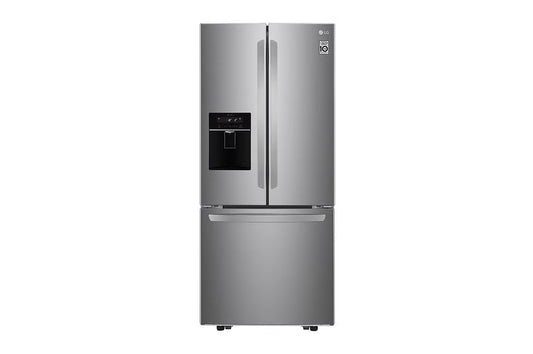 LG 30 in. 22 cu. ft. Stainless Steel French Door Refrigerator with External Water Dispenser and Interior Ice Maker