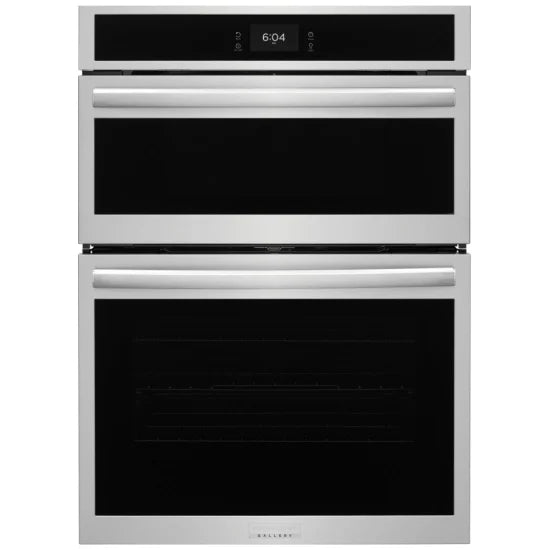 Frigidaire Gallery 30 in. Stainless Steel Electric Microwave Combination Wall Oven with Stone-Baked Pizza Mode