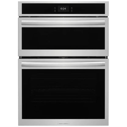 Frigidaire Gallery 30 in. Stainless Steel Electric Microwave Combination Wall Oven with Stone-Baked Pizza Mode