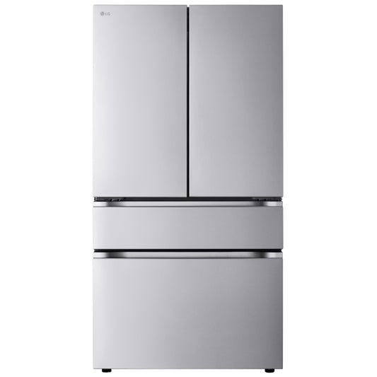 LG 36 in. 30 cu. ft. Stainless Steel Standard-Depth MAX 4-Door Refrigerator with Internal Water Dispenser and Full-Convert Drawer