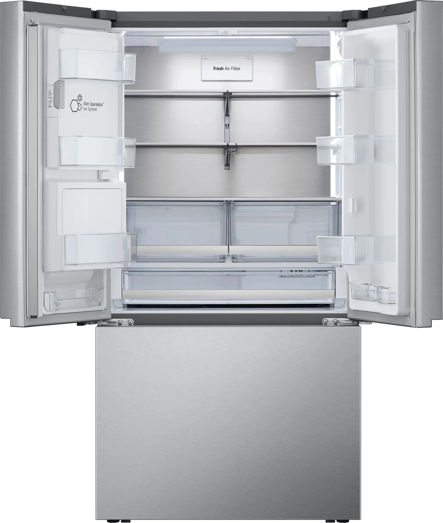 LG 36 in. 26 cu ft. Counter Depth Max French Door Refrigerator with Ice and Water Dispenser