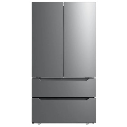 Midea 36 in. 22.5 cu. ft. Counter-Depth French Door Bottom Mount Refrigerator