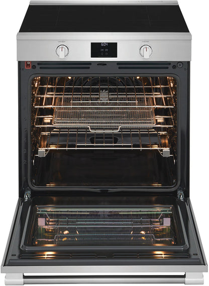 Frigidaire Professional 30 in 6.2 cu ft. Induction 5-Burner Range with Total Convection