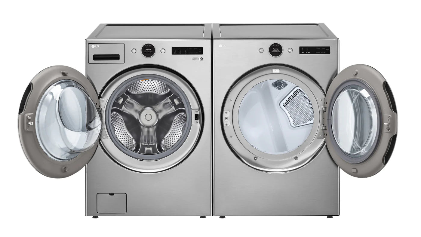 LG 2-piece Graphite Steel Laundry Suite