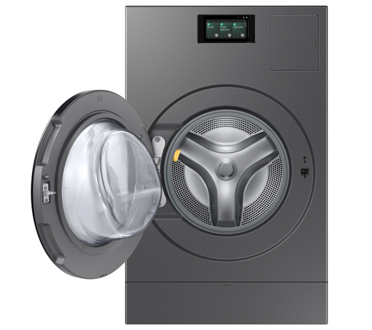 Samsung Bespoke 27 in. 6.1 cu ft. Stainless Steel All-in-one Front Load Washer and Dryer Combo