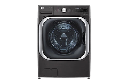 LG 6.0 cu ft. Black Steel Front Load Washer with Smart Wi-Fi and TurboWash