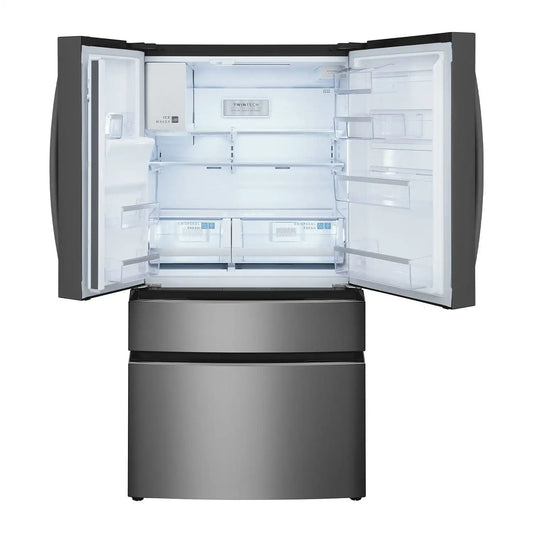 Frigidaire Gallery 36 in 21.5 cu ft. Counter-Depth French Door Refrigerator with Auto-Close Doors