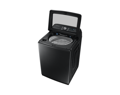 Samsung Black 6.0 cu. ft. Top Load Washer with Super Speed 36 Minute Wash Cycle